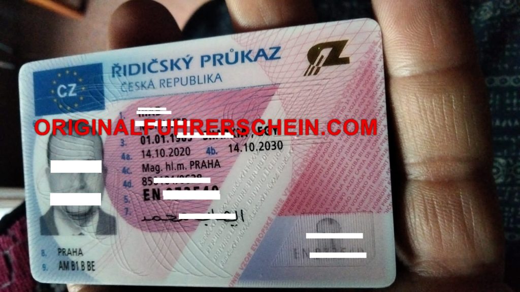 Tschechischer Führerschein ohne Prüfung – Jetzt bei Originalfuhrerschein.com