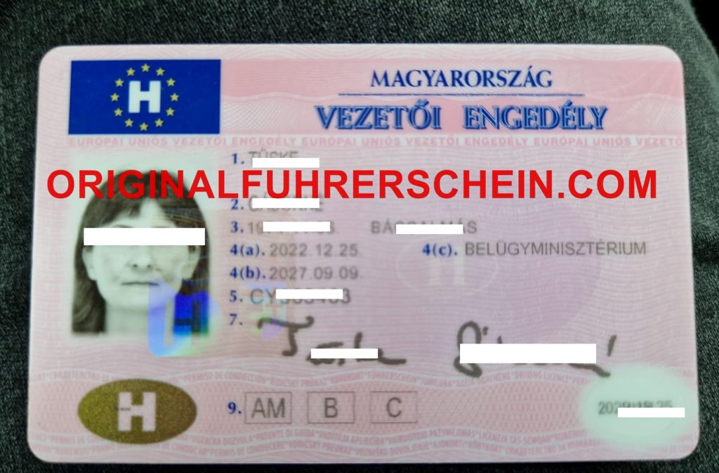 Ungarischen Führerschein kaufen